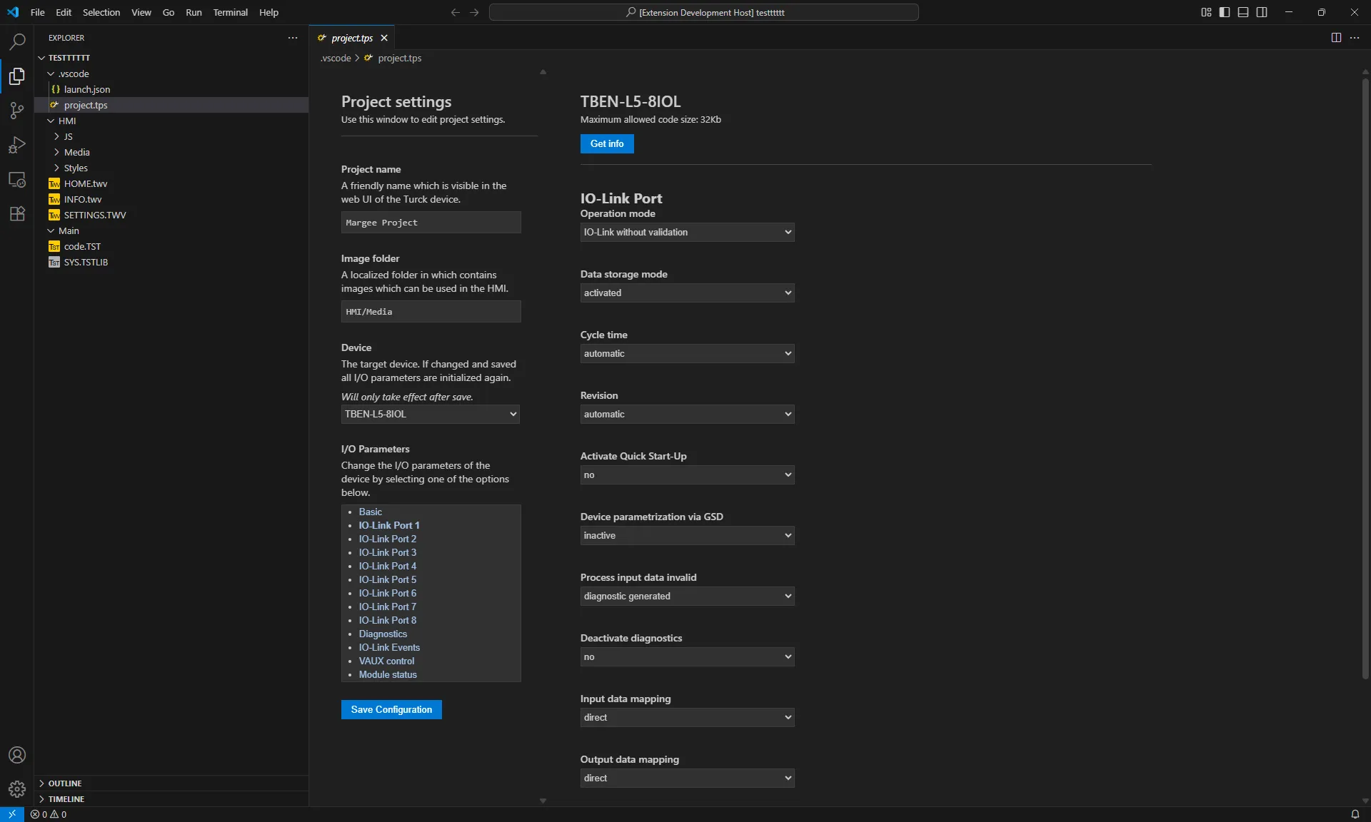 TPS Editor